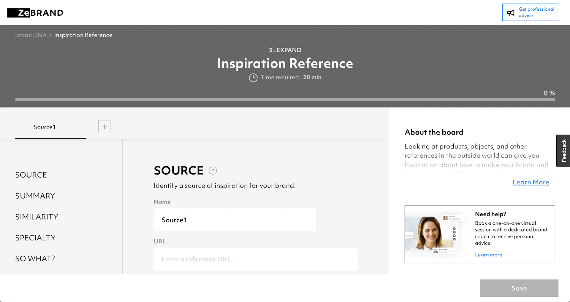 Brand DNA Inspiration Reference Source