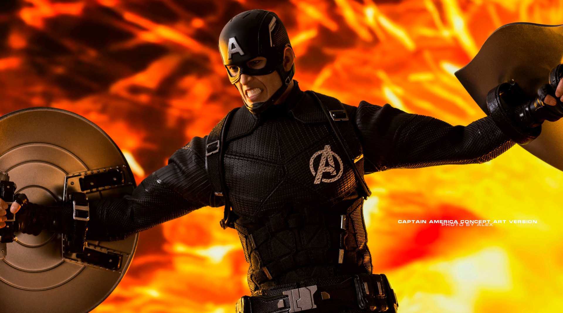 Hot Toys Captain America Concept Art Version