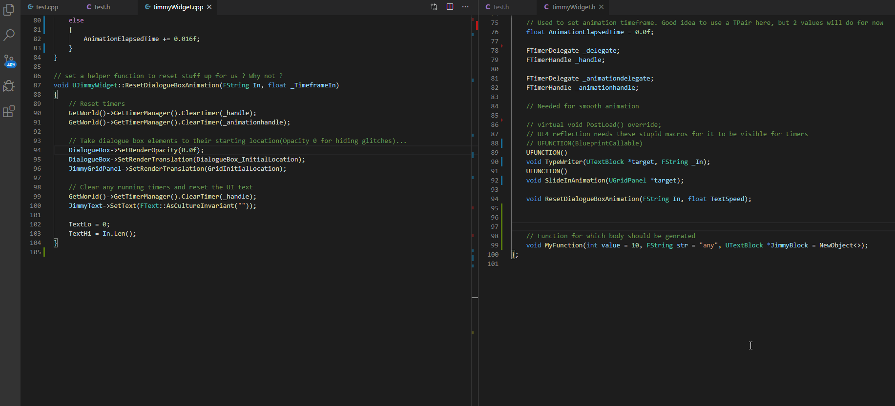 VSCode UE4辅助编码插件——Sleeping Forest - BlueRose's Blog