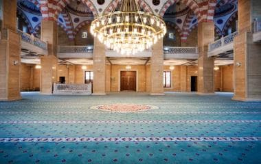 Turkuaz Cami Halısı