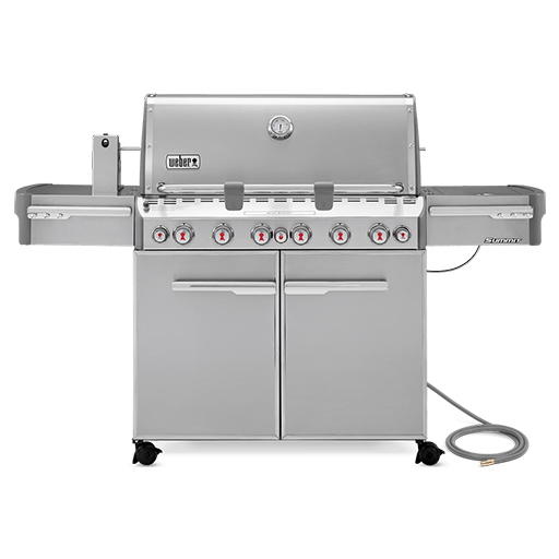 BBQ Weber Série Summit S-670 Acier inoxydable Gaz Naturel