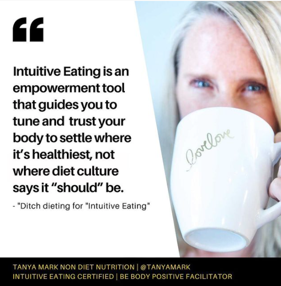 Intuitive Eating is an empowerment tool to healthy eating