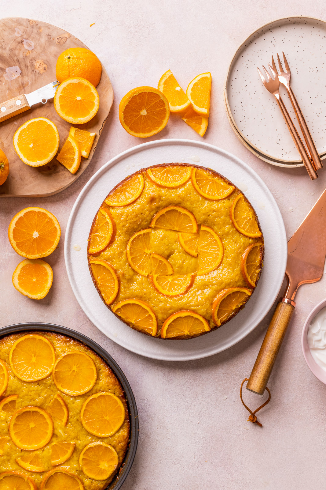Greek Orange Phyllo Cake (Portokalopita)