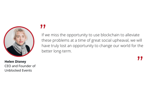 Helen Disney comment on blockchain in 2020 for Ulam Labs Helen Disney comment on blockchain in 2020 for Ulam Labs.