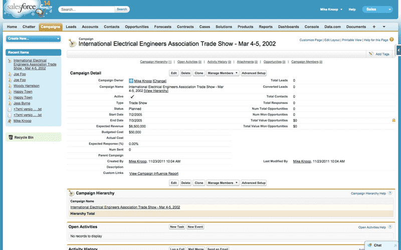 Preview Salesforce 3