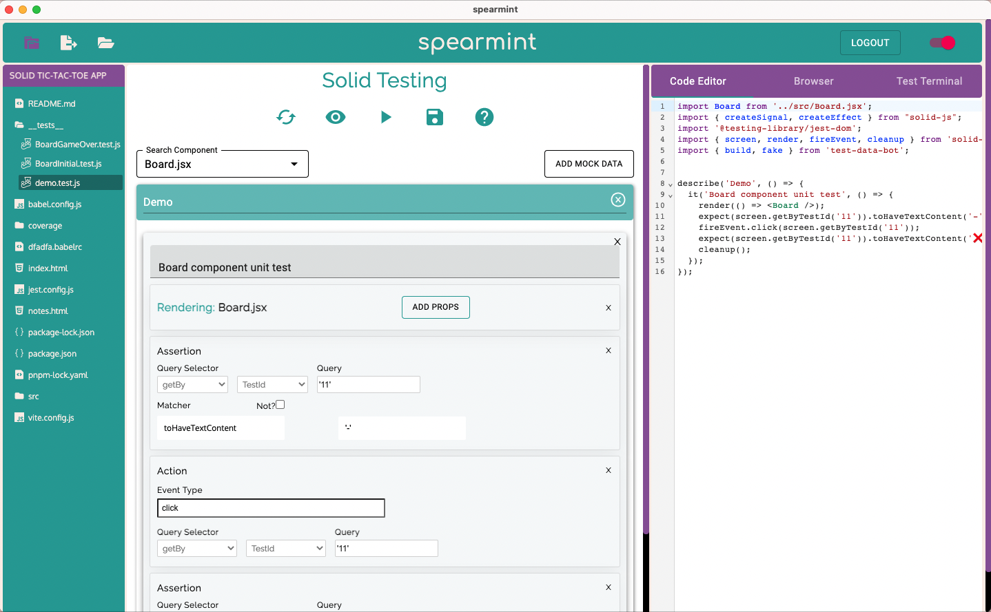 Spearmint App Demo
