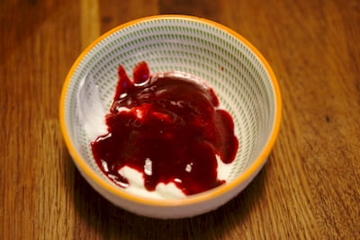 fotografía del plato