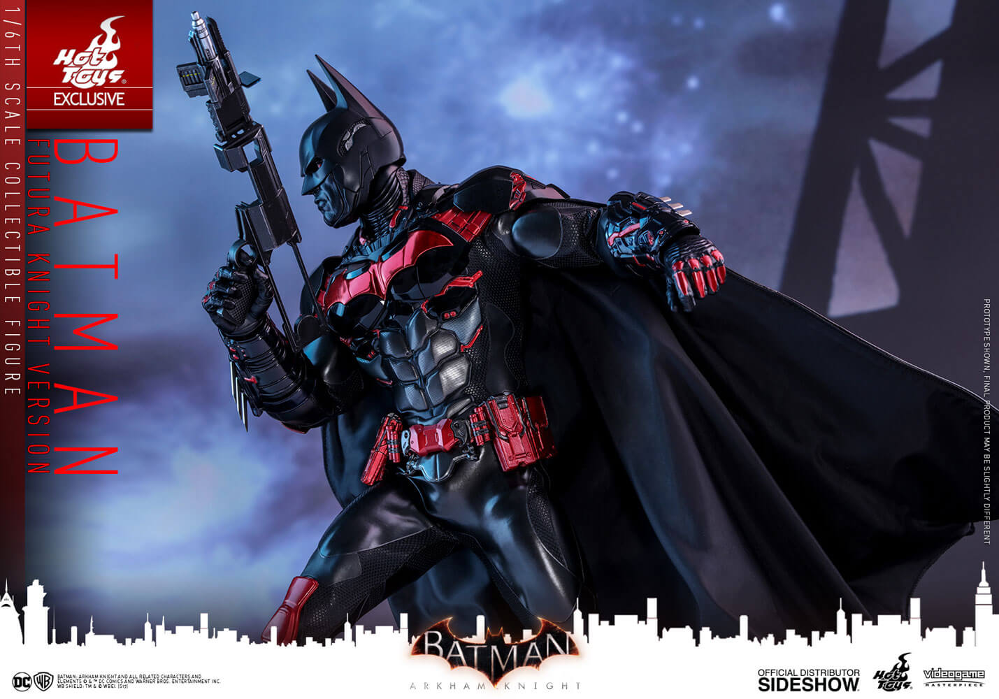 Hot Toys Batman: Arkham Knight VGM29 Batman (Futura Knight Version 