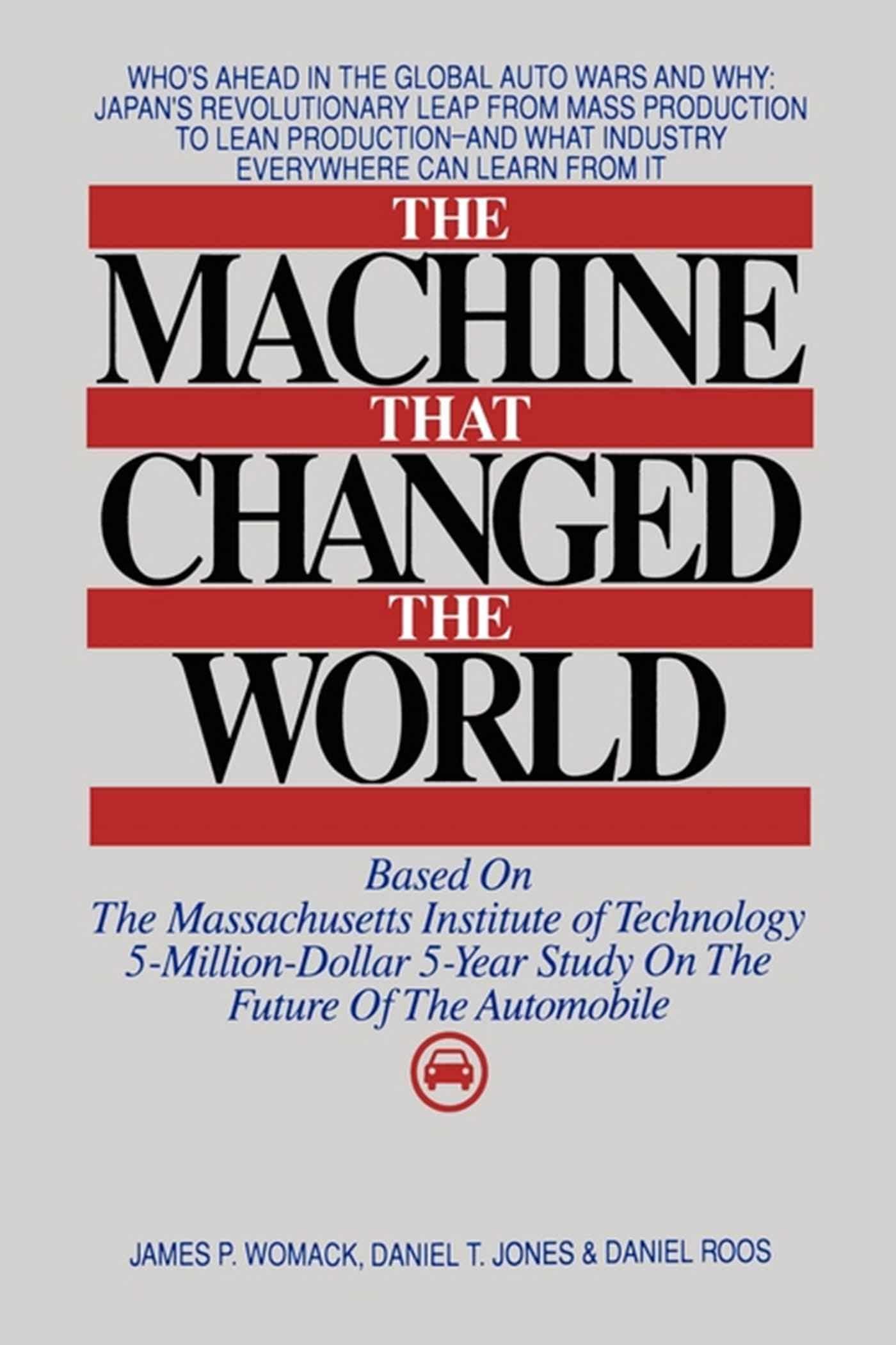 The cover of The Machine That Changed the World