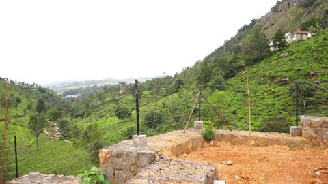 Fence with the valley ahead