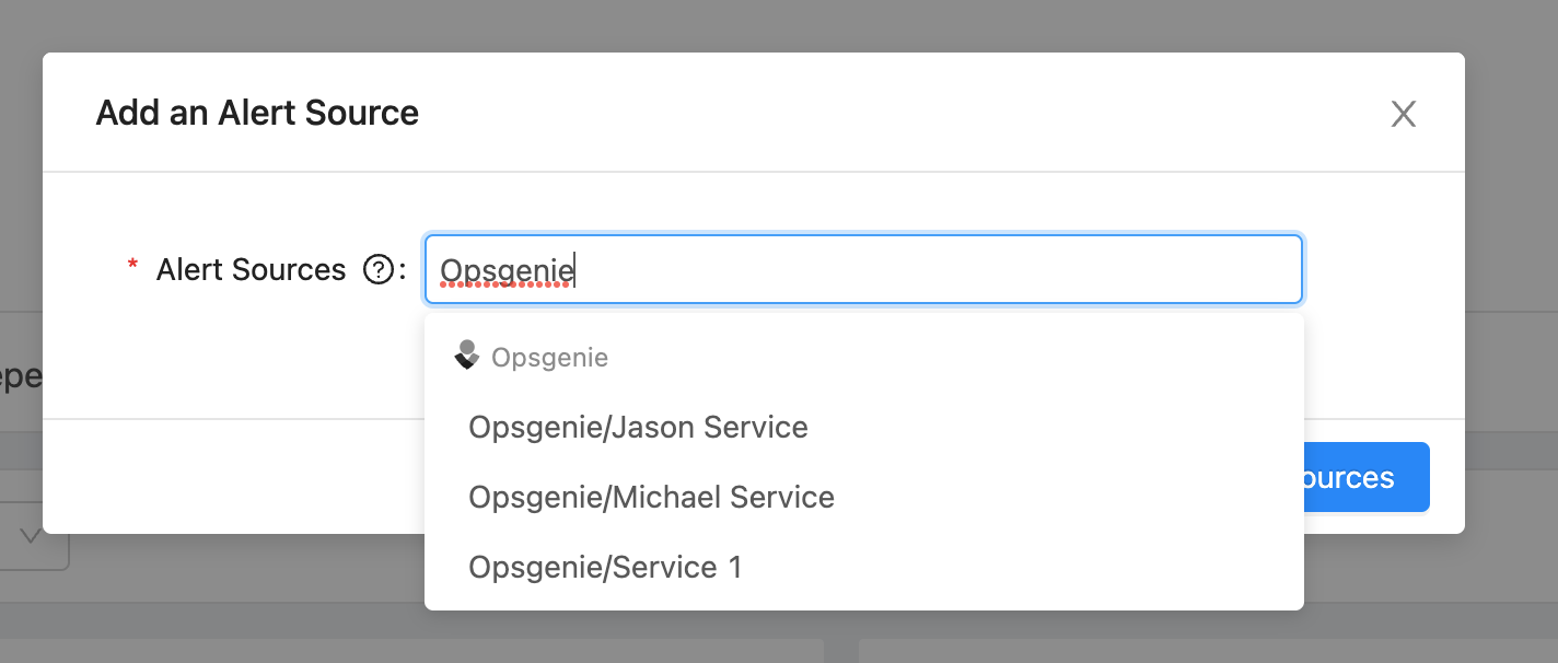 Attach a Opsgenie service to an OpsLevel service