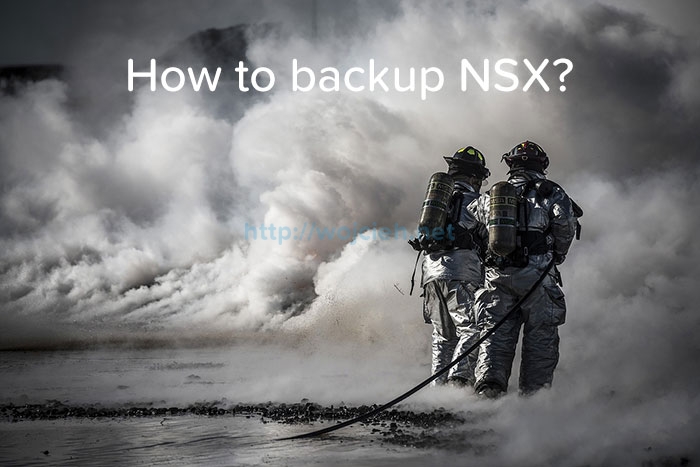 How to backup NSX - logo