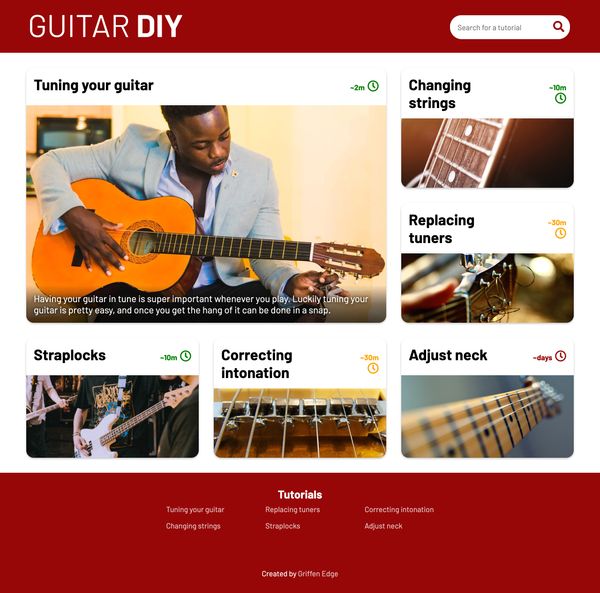 Guitar DIY Homepage
