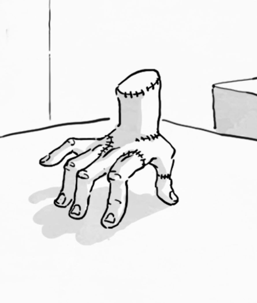 Cropped illustration preview of the Friday Funny: Remote Hands