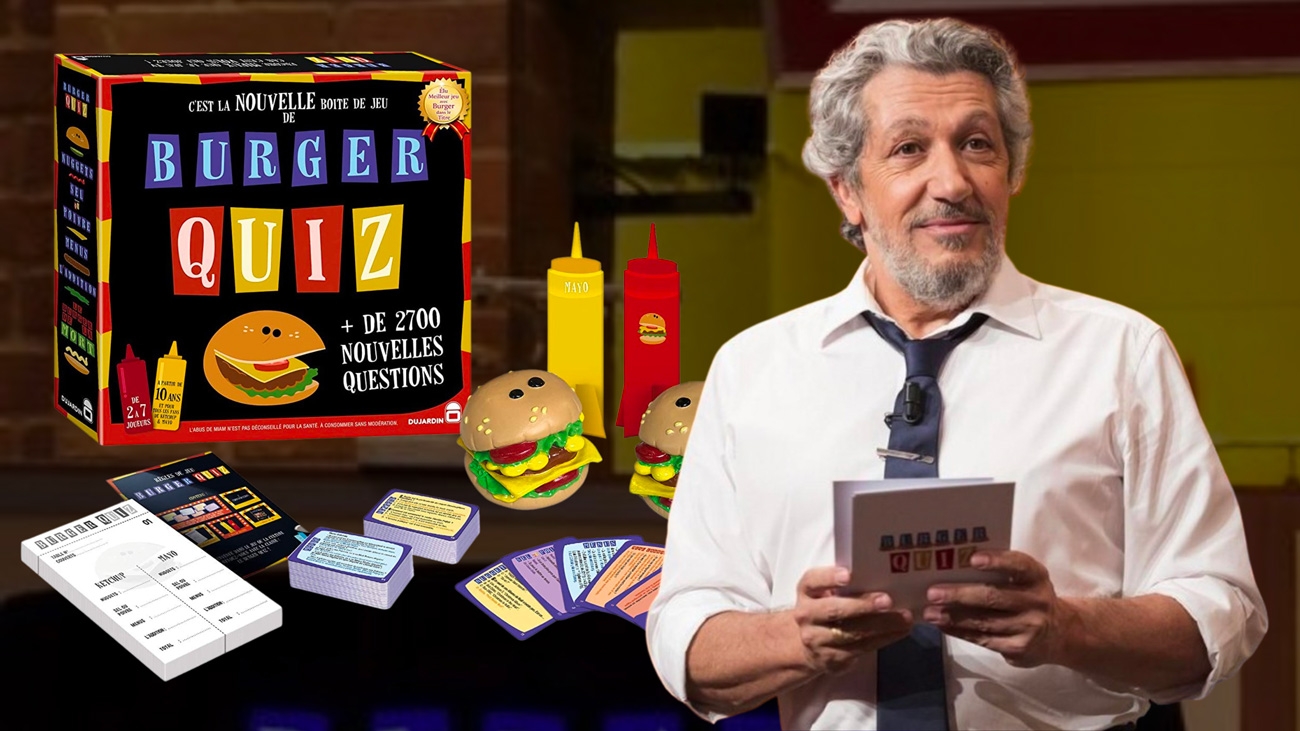 Burger Quiz, le jeu de société : concept et règles du jeu