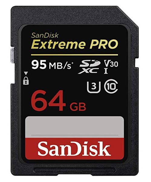 SanDisk Extreme Pro 64GB SD Card