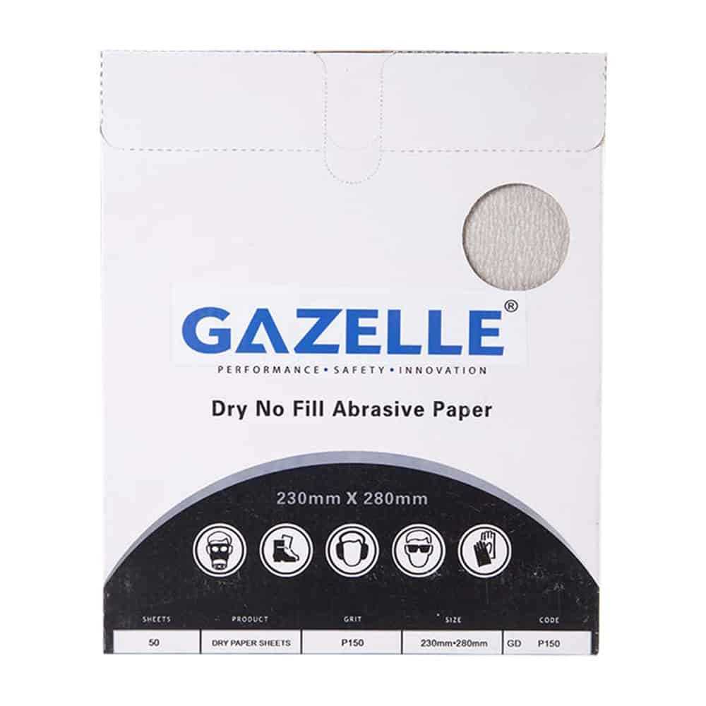 8x11 In. Dry Sandpaper Sheets, 150 Grit (Pack Of 50)
