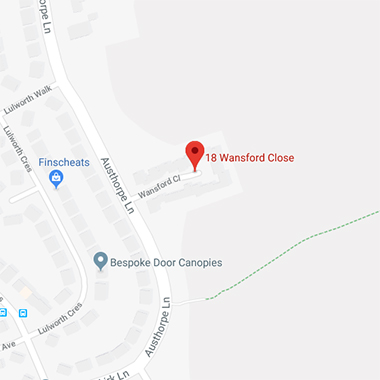 Map showing HG Electrical Services location in Leeds