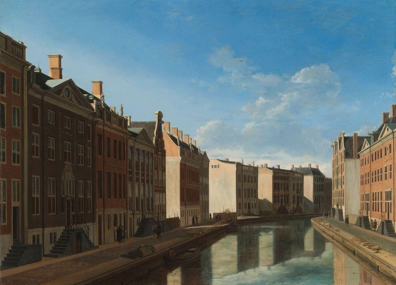 View of the Golden Bend in the Herengracht, Gerrit Adriaensz.