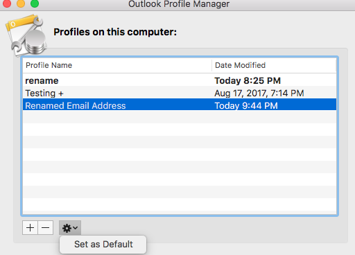 Configure A Renamed Email Address On Outlook 2016 For Mac