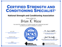 NSCA certification