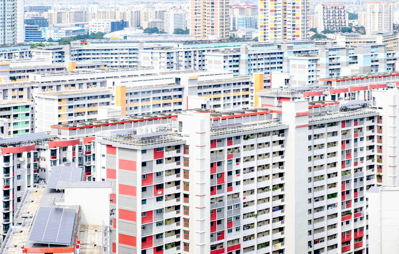 Public housing in Singapore, image by iStock