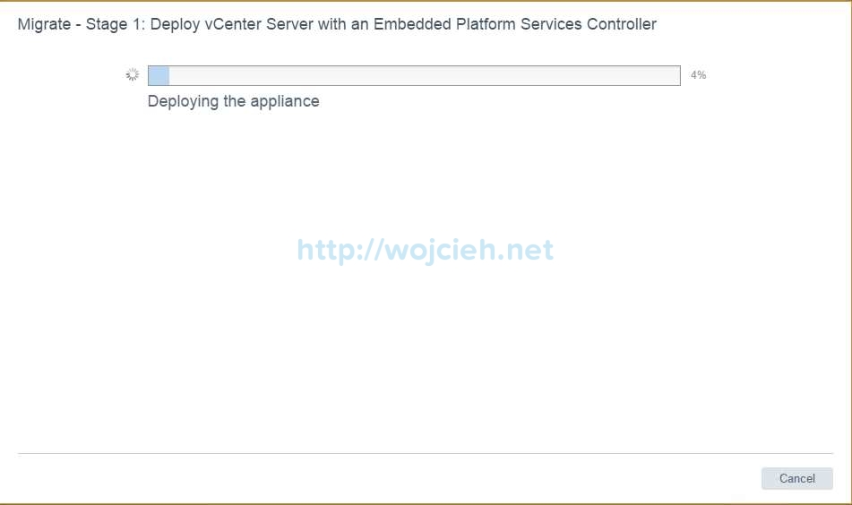 Migration of vCenter Server 6.x to vCenter Server 6.5 - 15
