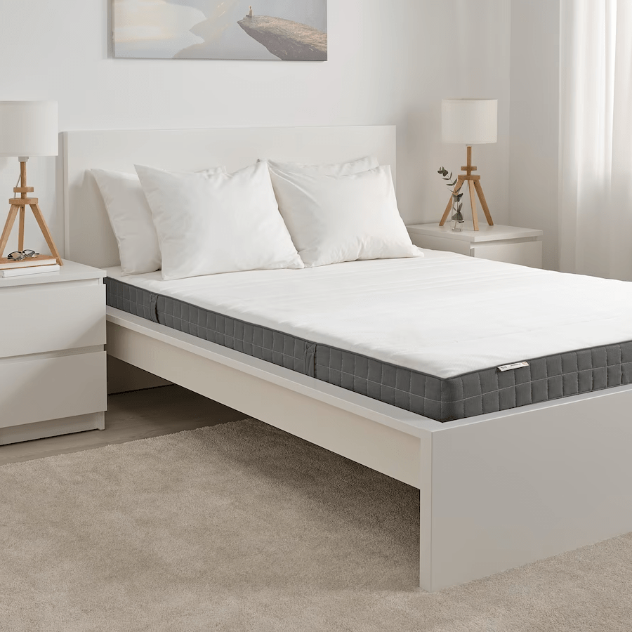 Morgedal Mattress in bedroom