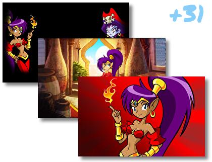 Shantae theme pack