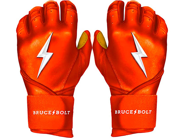 BRUCE BOLT Original Series Long Cuff Batting Gloves