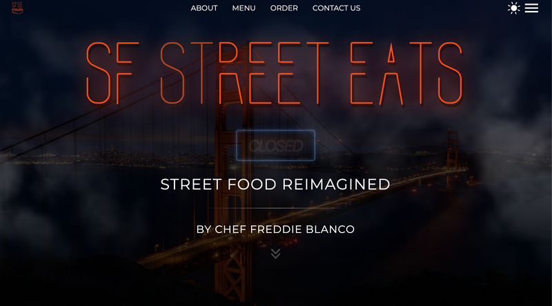 Screenshot of SF Street Eats