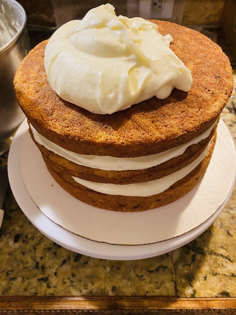 Spicy carrot cake