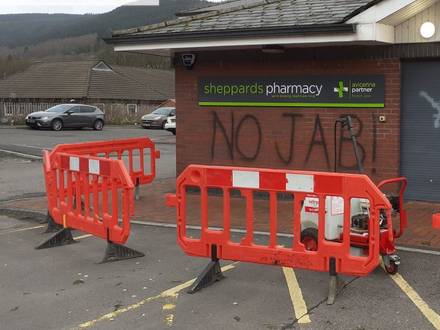 Graffiti Removal – Treorchy