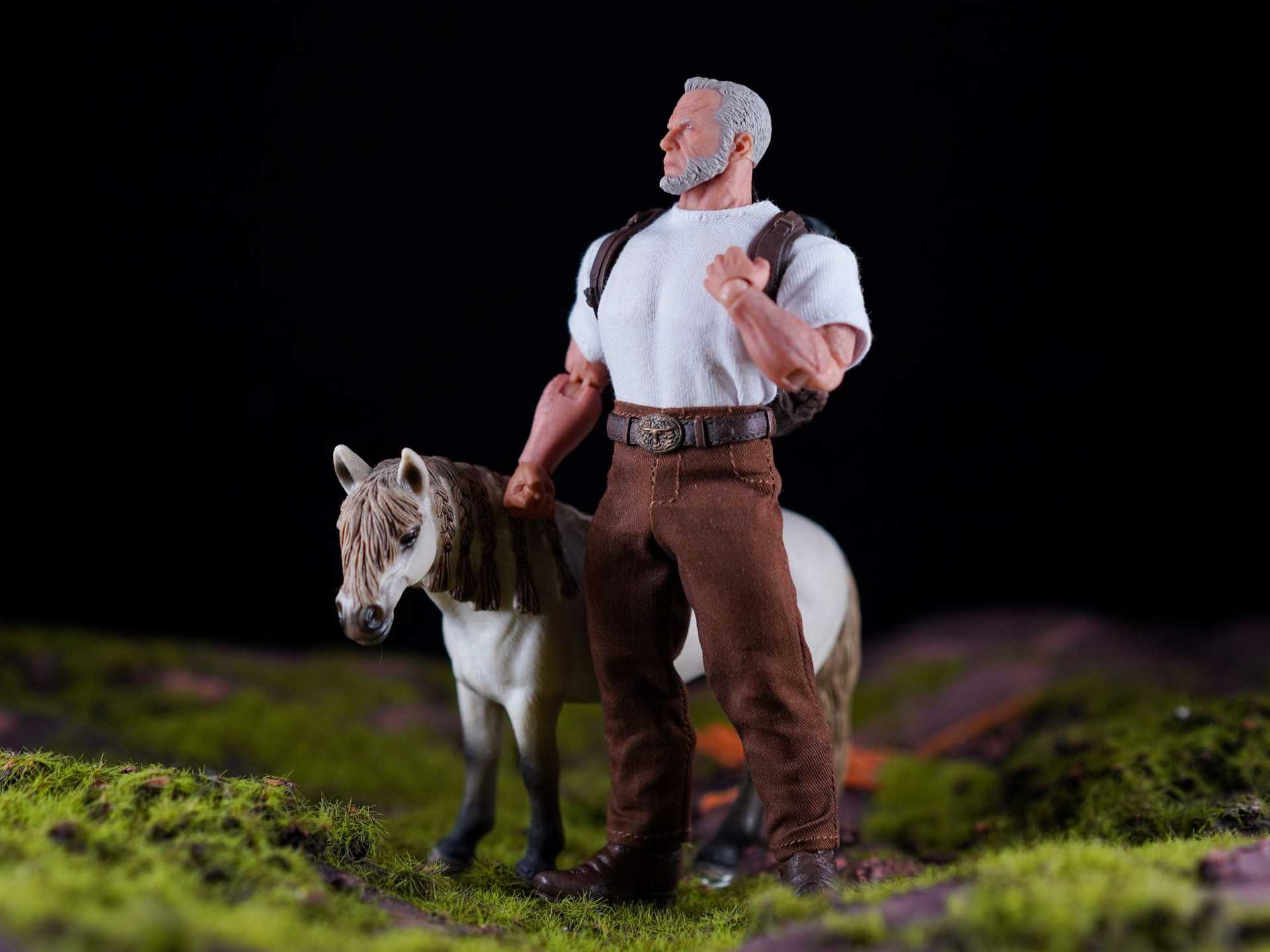 Old Man Logan And His Horse