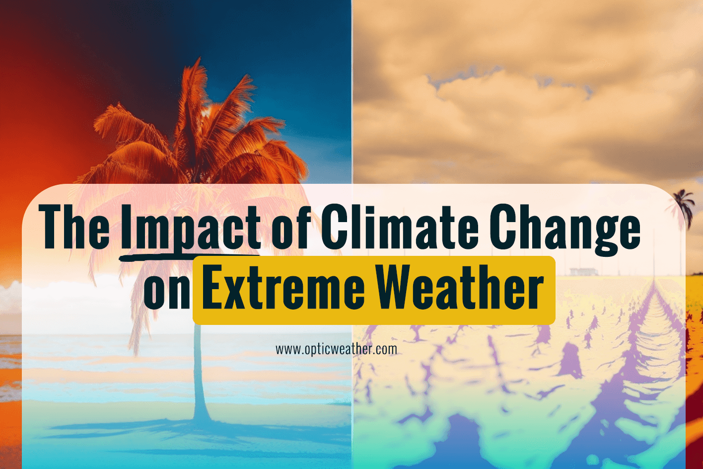 Understanding the Link between Climate Change and Extreme Weather