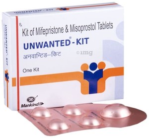 packaging of unwanted kit abortion pills