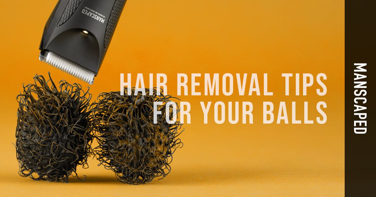 hair removal tips for your balls