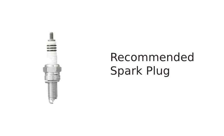 Recommended spark plug clean & efficient