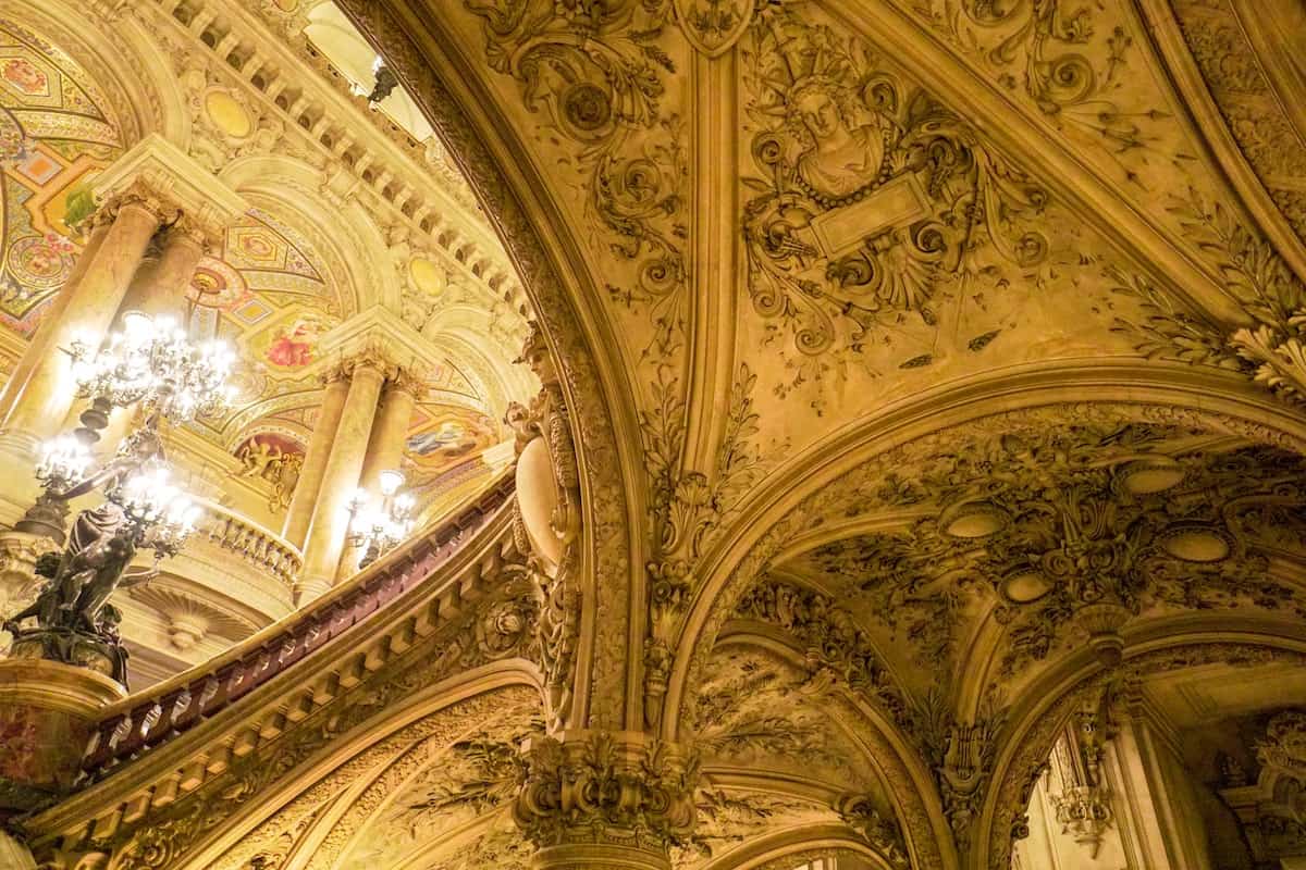 The Palais Garnier in Paris, designed in 1861, represents the peak of pre-industrial design: hand-crafted, ornamental design full of symbolism meant to be enjoyed by the wealthiest Parisians. Photo by Jeremy Bezanger on Unsplash