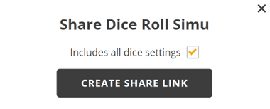 Create Share Link