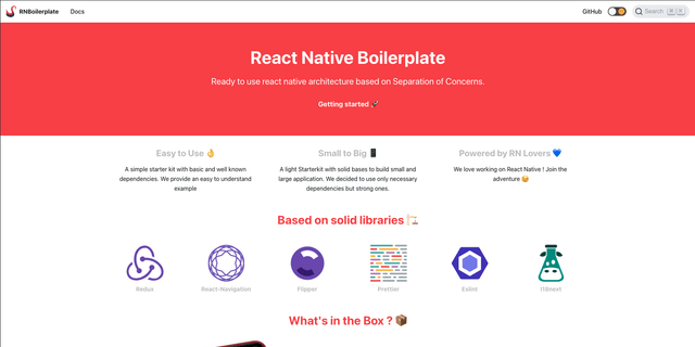 React Native Boilerplate