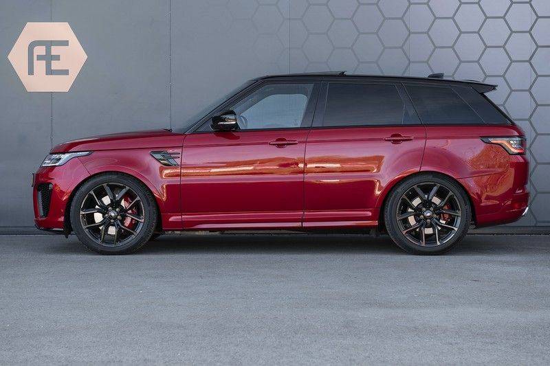 Land Rover Range Rover Sport SVR 5.0 V8 SC Meridian Reference Audio + Head Up + 360 Camera + Gekoelde/Verwarmde voorstoelen + Verwarmde  Achterbank + Carbon Motorkap Met Luchthappers + Ambianceverlichting afbeelding 2