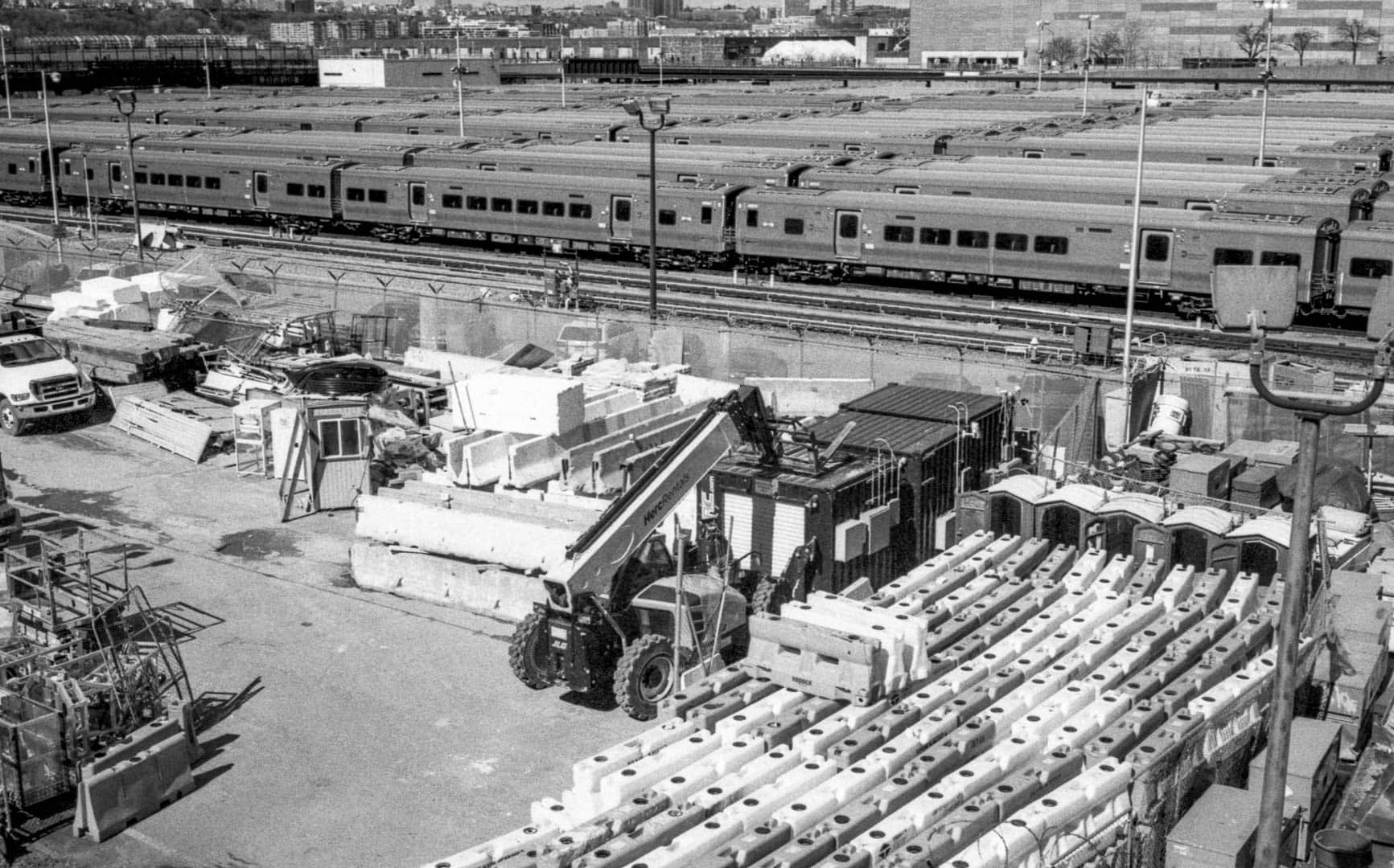 The department of transportation rail yard on the West Side