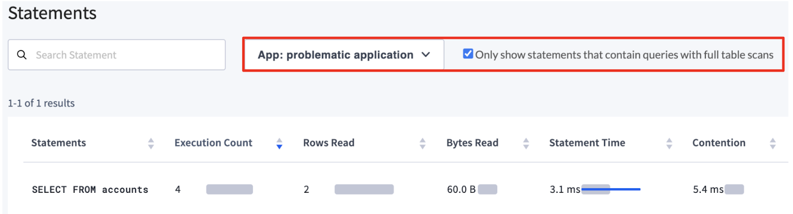 sql explain in the cockroachdb ui