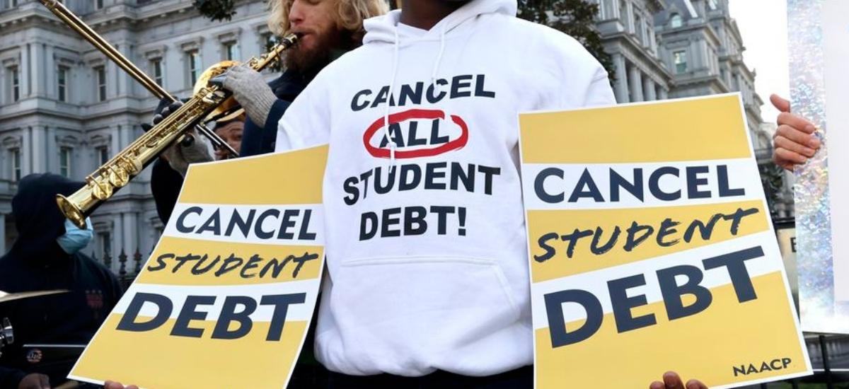 Tell Biden: Cancel all student debt via executive action!
