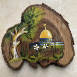 Al Aqsa on Olive Wood
