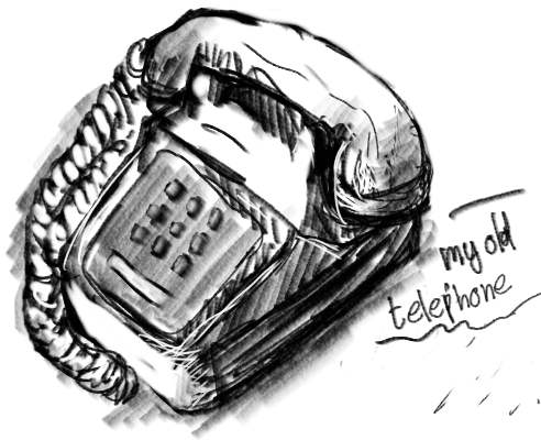 Telephone Sketch