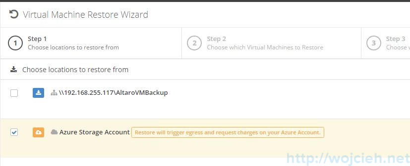 Send VMware backups to the cloud - Altaro Offsite Copies to an Azure Cloud Storage - 14