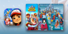 The image shows examples of how the quick-serve brand Subway updated their app icon and their screen sets to reflect Christmas. The image features three different mobile screen shots that show the characters Subway Surfers in Christmas scenes.