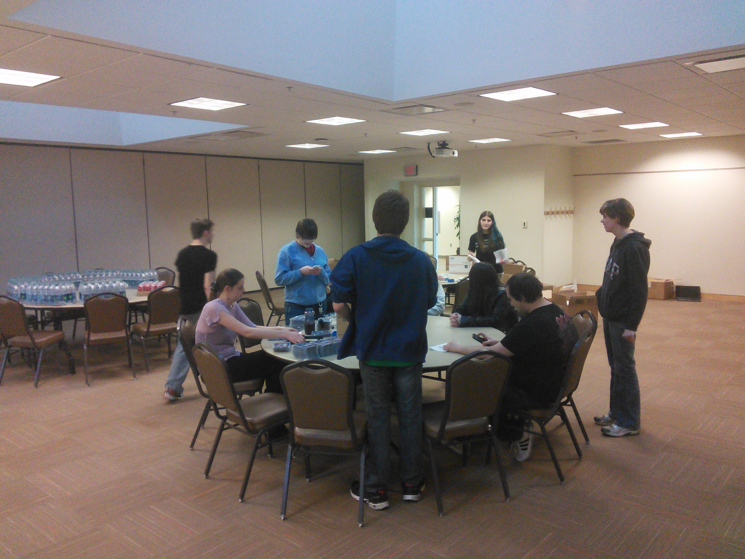 Setting Up Animarathon XIII.